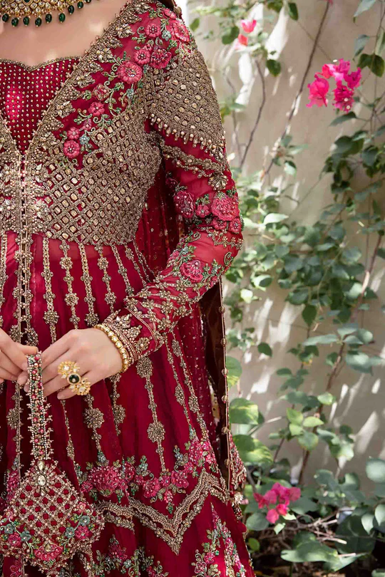 Maria B Branded Bridal Lehenga thumbnail 5